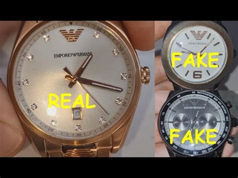 how to tell if an armani watch is fake|how to detect armani watches.